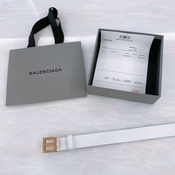 B*alenciaga Belts Top Quality  30MM