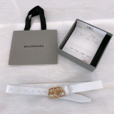 B*alenciaga Belts Top Quality  30MM