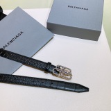 B*alenciaga Belts Top Quality  30MM
