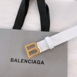 B*alenciaga Belts Top Quality  30MM