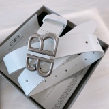 B*alenciaga Belts Top Quality  30MM
