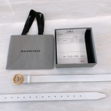 B*alenciaga Belts Top Quality  30MM