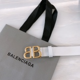 B*alenciaga Belts Top Quality  30MM