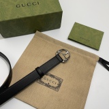 G*ucci Belts Top Quality  25MM