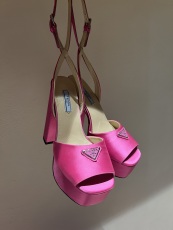 Women P*rada Top Quality Sandals  13.5CM