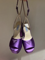Women P*rada Top Quality Sandals  13.5CM