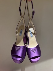 Women P*rada Top Quality Sandals  13.5CM