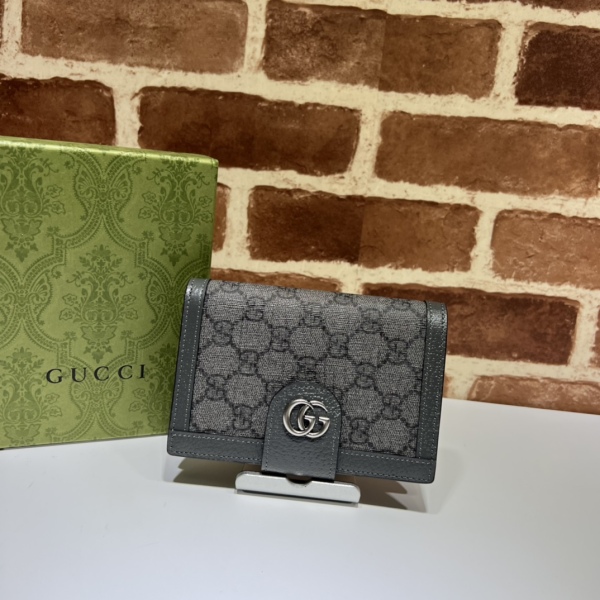 G*ucci  Wallets Top Quality 10*14*2.5CM