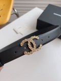 C*hanel Belts Top Quality 30MM