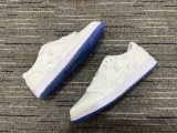 Men Women Louis Vuitton x Air Jordan Top Sneakers