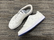 Men Women Louis Vuitton x Air Jordan Top Sneakers