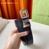 G*ucci  Belts Top Quality 30MM