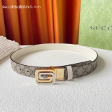 G*ucci  Belts Top Quality 30MM