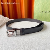 G*ucci  Belts Top Quality 30MM