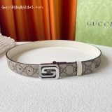 G*ucci  Belts Top Quality 30MM
