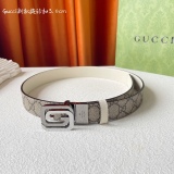 G*ucci  Belts Top Quality 30MM