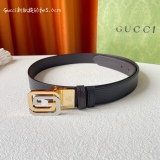 G*ucci  Belts Top Quality 30MM