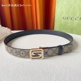 G*ucci  Belts Top Quality 30MM