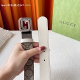 G*ucci  Belts Top Quality 30MM
