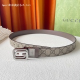 G*ucci  Belts Top Quality 30MM