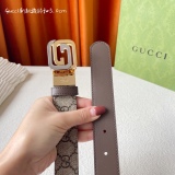 G*ucci  Belts Top Quality 30MM