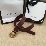 G*ucci Belts Top Quality 20MM