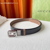 G*ucci  Belts Top Quality 30MM