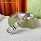 G*ucci  Belts Top Quality 30MM