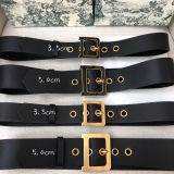 D*ior  Belts Top Quality 35MM