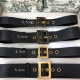 D*ior  Belts Top Quality 35MM