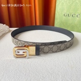 G*ucci  Belts Top Quality 30MM