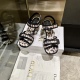 Women D*ior Top Quality Sandals