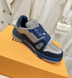 Men Women  L*ouis V*uitton Top Sneaker