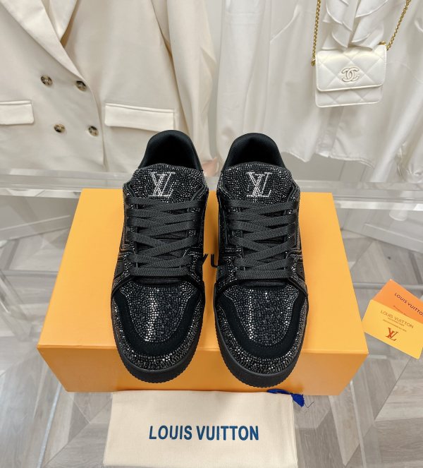 Men Women  L*ouis V*uitton Top Sneaker