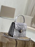 B*vlgari  Top Bag  18CM