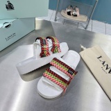 Men Women L*ANVIN Top Quality Sandals