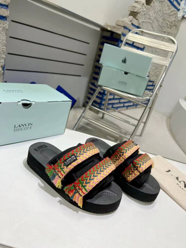 Men Women L*ANVIN Top Quality Sandals