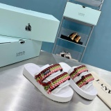 Men Women L*ANVIN Top Quality Sandals
