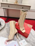 Women C*hristian L*ouboutin Top Quality Boot