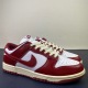 N*ike Dunk Low PRM  Team Red  FJ4555-100