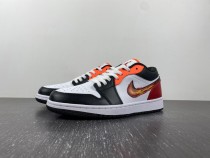 Air Jordan 1 Low GS “Flaming Swoosh”