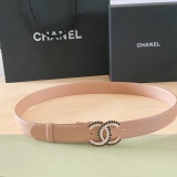 C*hanel Belts Top Quality 30MM