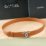 C*hanel Belts Top Quality 30MM