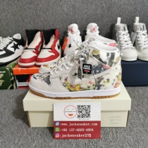 Supreme x N*ike SB Dunk High “Rammellzee” FD8779-100