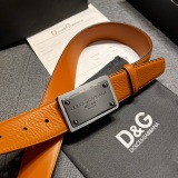 D*olce&G*abbana Belts Top Quality 40MM