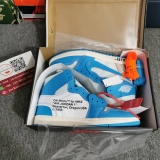 O*FF W*HITE x Air Jordan 1 Retro High  AQ0818 148