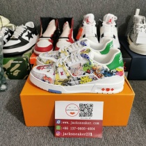 Men Women L*ouis V*uitton Top Sneakers