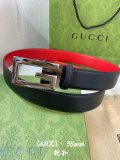 G*ucci Belts Top Quality 35MM