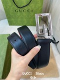 G*ucci Belts Top Quality 35MM