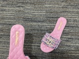 Women C*hanel Top Slippers